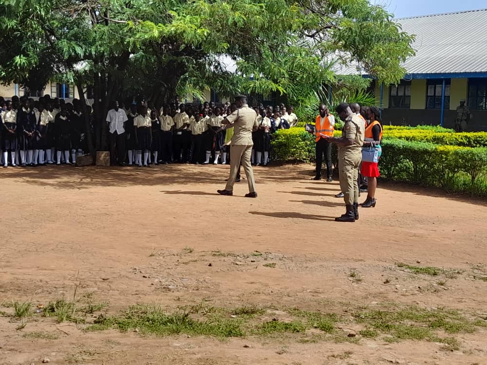 NBRB EQUIPS NEBBI MUNICIPALITY LEADERS AND STUDENTS WITH FIRE SAFETY TIPS